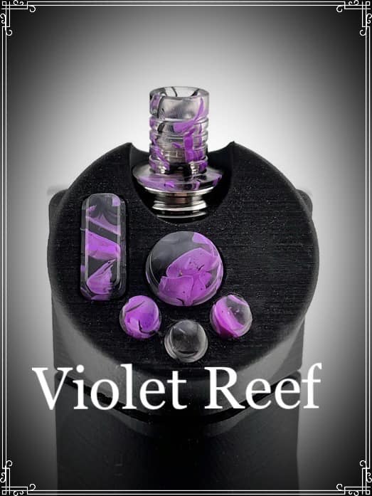 BMM Acrylic Accessory Parts - Violet Reef